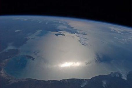 Australië vanuit het ISS (beeld: ESA / NASA)